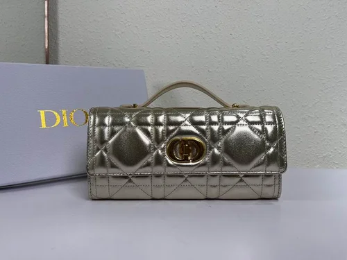 Dior Original Caro Small Chain Bag Authentic Quilted Luxury