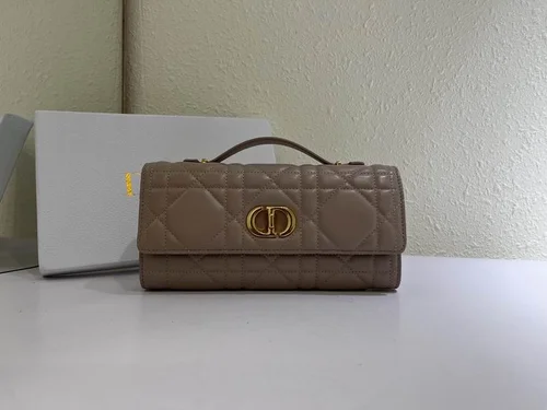 Dior Original Caro Small Chain Bag Authentic Quilted Luxury