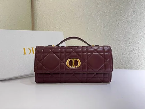 Dior Original Caro Small Chain Bag Authentic Quilted Luxury