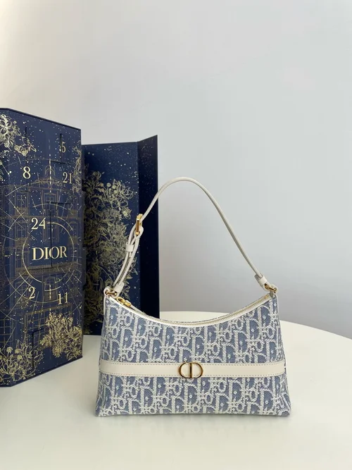 Dior Original Caro Small Chain Bag Authentic Quilted Luxury