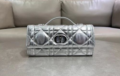 Dior Original Caro Small Chain Bag Authentic Quilted Luxury