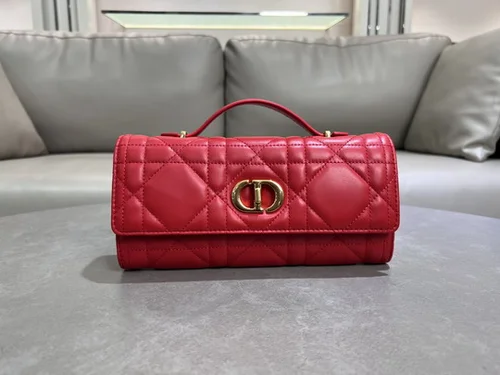 Dior Original Caro Small Chain Bag Authentic Quilted Luxury