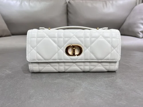Dior Original Caro Small Chain Bag Authentic Quilted Luxury