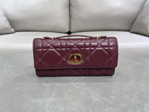 Dior Original Caro Small Chain Bag Authentic Quilted Luxury