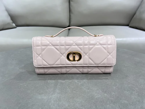 Dior Original Caro Small Chain Bag Authentic Quilted Luxury