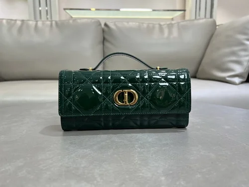 Dior Original Caro Small Chain Bag Authentic Quilted Luxury