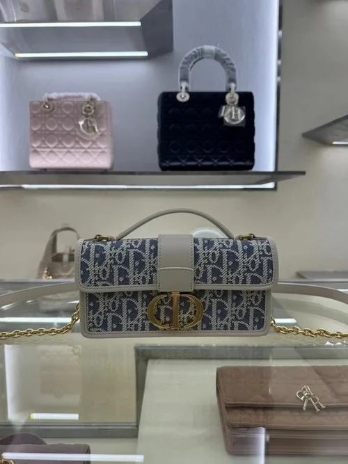 Dior Original Montaigne Large Tote Authentic Canvas Luxury