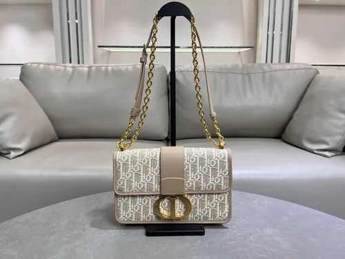 Dior Original Montaigne Large Tote Authentic Canvas Luxury