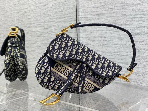 Dior Original Saddle Women Bag Authentic Oblique Luxury