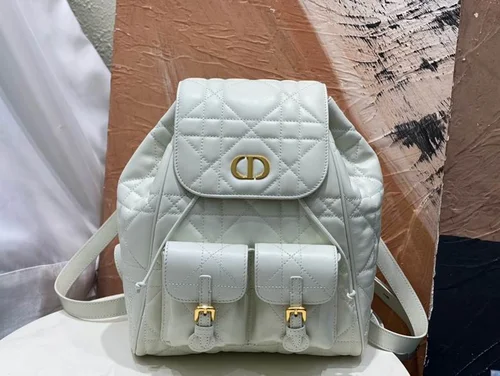 Dior Original Backpack Large Authentic Oblique Canvas Luxury