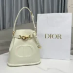 Dior Original Bucket Bag Small Authentic Drawstring Luxury
