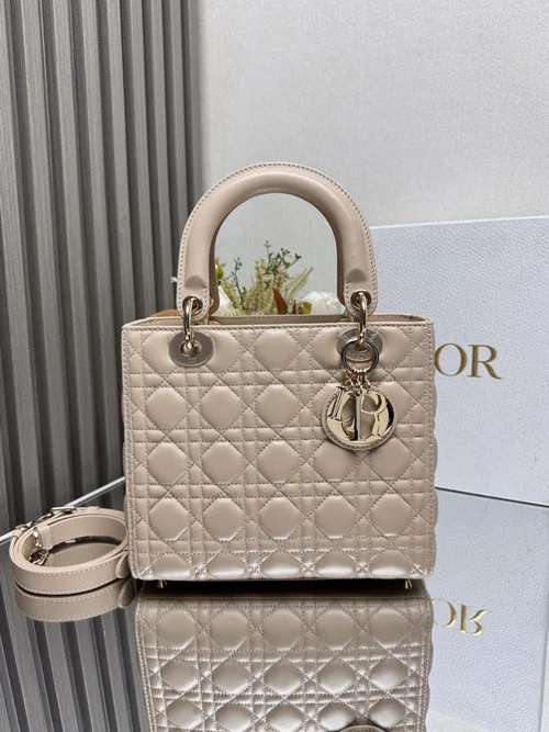 Dior Original Lady Bag Medium Authentic Cannage Luxury