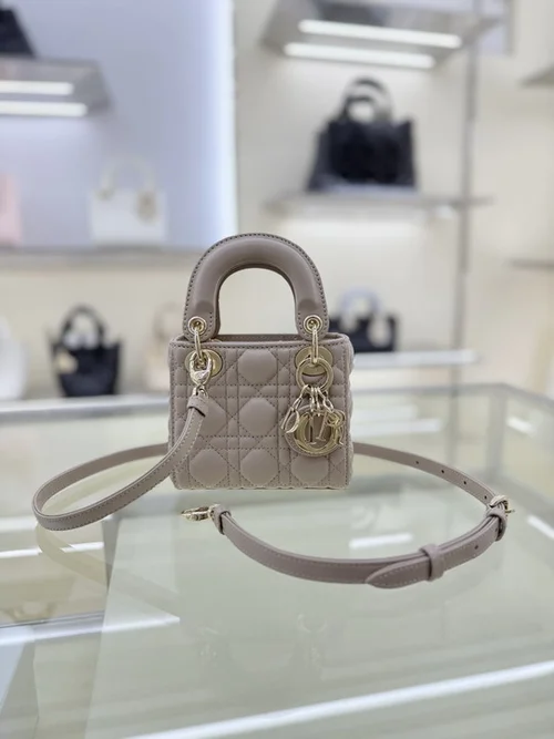 Dior Original Lady Bag Medium Authentic Cannage Luxury