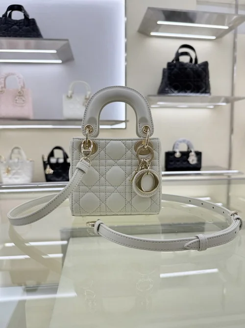 Dior Original Lady Bag Medium Authentic Cannage Luxury