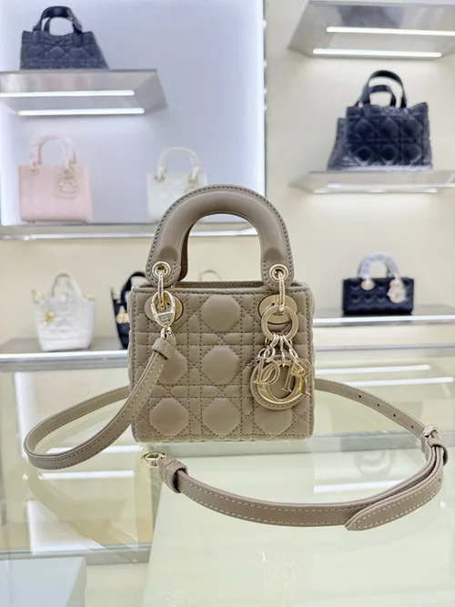 Dior Original Lady Bag Medium Authentic Cannage Luxury