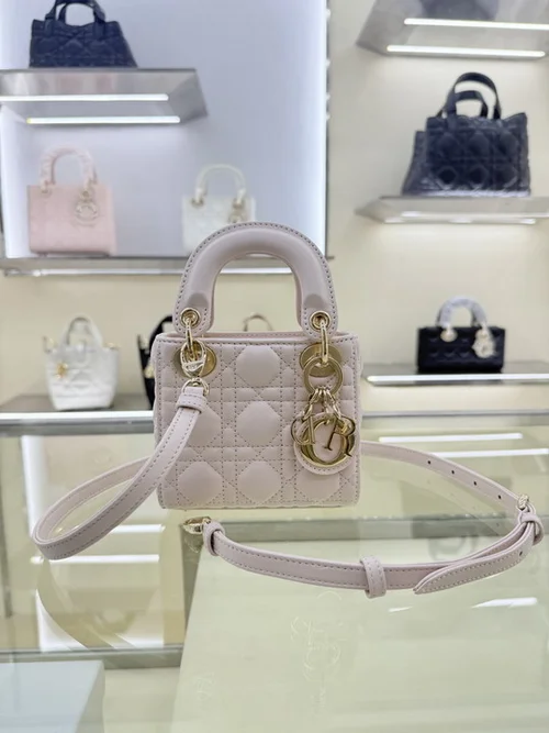 Dior Original Lady Bag Medium Authentic Cannage Luxury