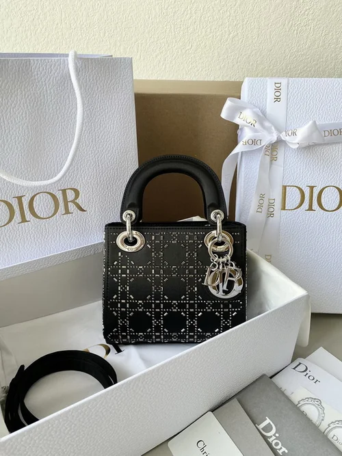 Dior Original Lady Bag Medium Authentic Cannage Luxury