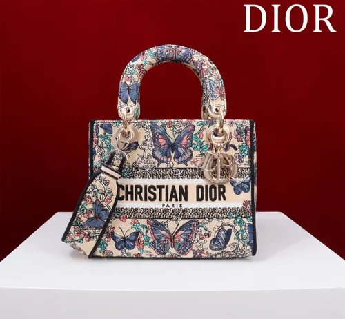 Dior Original Lady Bag Medium Authentic Cannage Luxury