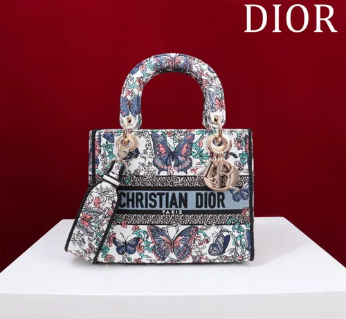 Dior Original Lady Bag Medium Authentic Cannage Luxury