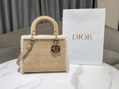 Dior Original Lady Bag Medium Authentic Cannage Luxury