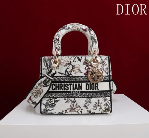 Dior Original Lady Bag Medium Authentic Cannage Luxury
