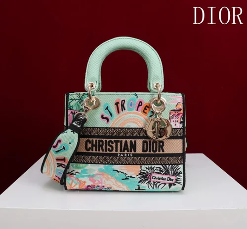 Dior Original Lady Bag Medium Authentic Cannage Luxury