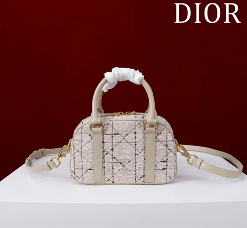 Dior Original Vibe East West Tote Authentic Canvas Luxury