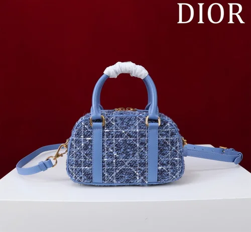 Dior Original Vibe East West Tote Authentic Canvas Luxury