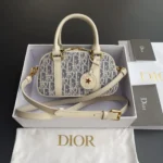 Dior Original Vibe East West Tote Authentic Canvas Luxury