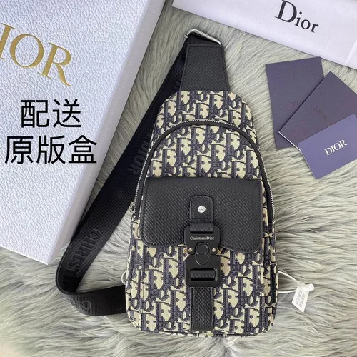 Dior Original Waistpack Belt Bag Authentic Luxury Oblique