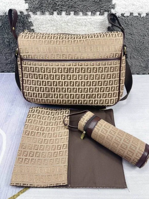 11 Fendi Mummy Diaper Bag Large Women Luxury Canvas Designer