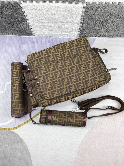 11 Fendi Mummy Diaper Bag Large Women Luxury Canvas Designer