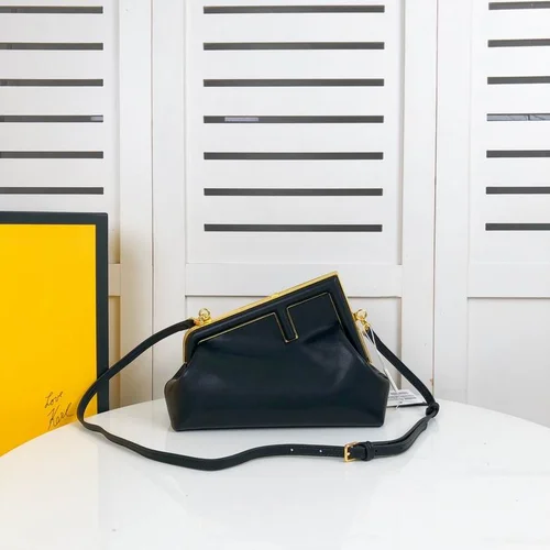 11 Fendi First Small Top Handle Bag Women Luxury Leather