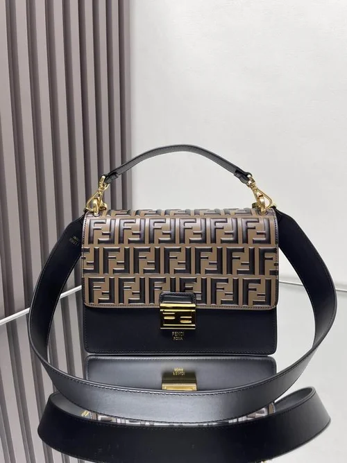 Fendi Kani Small Flap Bag Original Authentic Luxury
