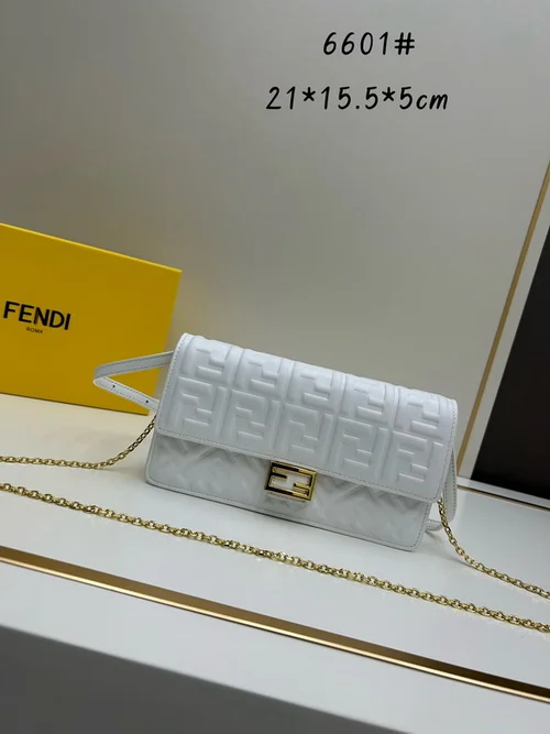 11 Fendi Underarm Pouch Small Women Luxury FF Zucca Canvas