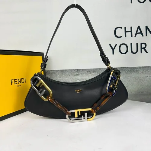 11 Fendi Underarm Pouch Small Women Luxury FF Zucca Canvas