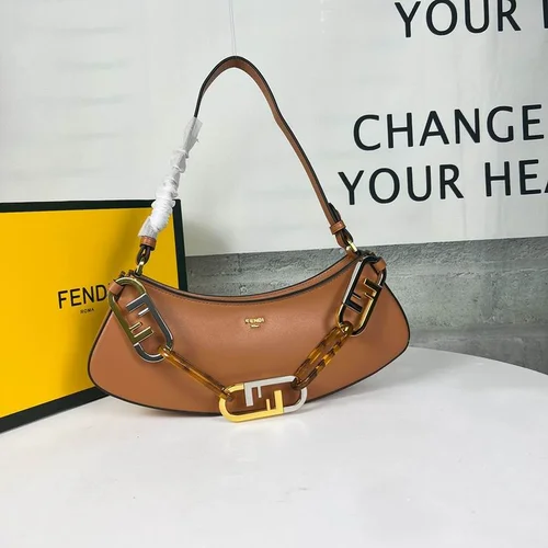 11 Fendi Underarm Pouch Small Women Luxury FF Zucca Canvas