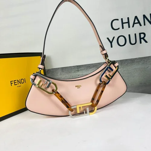 11 Fendi Underarm Pouch Small Women Luxury FF Zucca Canvas