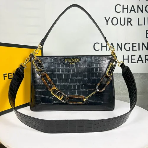 11 Fendi Underarm Pouch Small Women Luxury FF Zucca Canvas