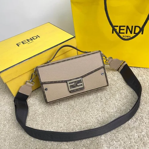 11 Fendi Baguette Medium Flap Bag Women Luxury FF Canvas