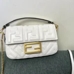Fendi Baguette Original Medium Flap Authentic Luxury
