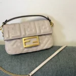 Fendi Baguette Original Medium Flap Authentic Luxury