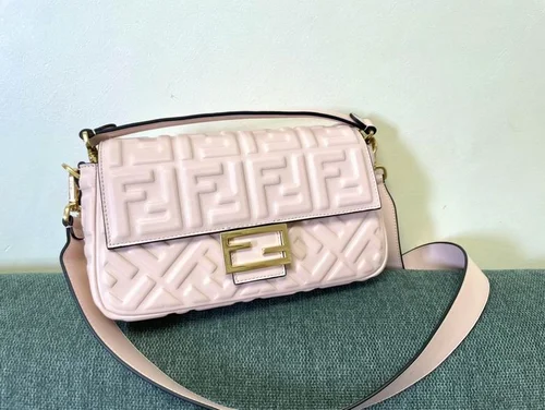 Fendi Baguette Original Medium Flap Authentic Luxury