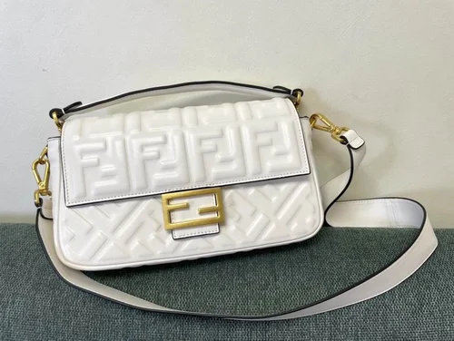 Fendi Baguette Original Medium Flap Authentic Luxury
