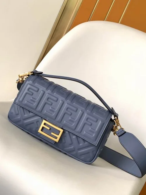 Fendi Baguette Original Medium Flap Authentic Luxury