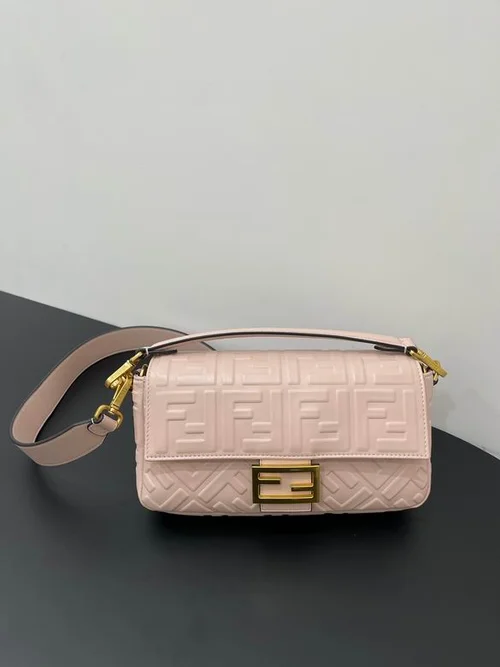 Fendi Baguette Original Medium Flap Authentic Luxury