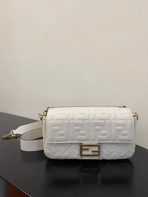 Fendi Baguette Original Medium Flap Authentic Luxury