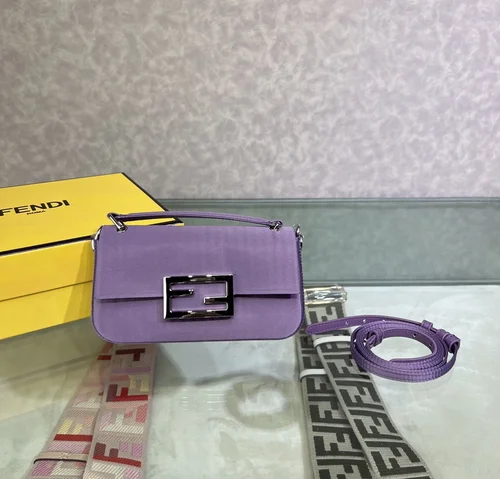 Fendi Baguette Original Medium Flap Authentic Luxury
