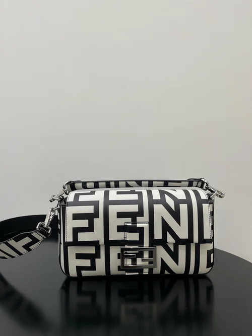 Fendi Baguette Original Medium Flap Authentic Luxury