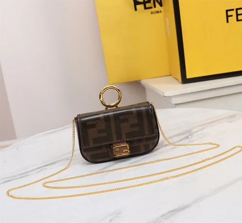 Fendi Baguette Original Medium Flap Authentic Luxury